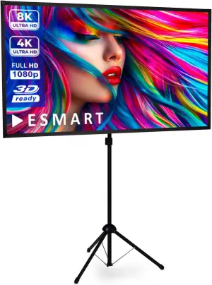 ESMART Expert X-Type Ultralightweight Stativ-Leinwand [Größenauswahl] 221 x 125 