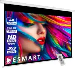 ESMART Economy EXM Motor-Leinwand 217 cm Bild 180 x 101 cm (81") | Format 16:9 | Fernbedienung | ...