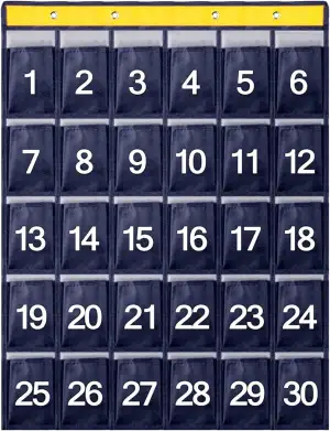 Aufbewahrungstasche, 30 Taschen Wandaufhängung Aufbewahrungstasche Platzsparend 