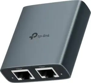 TP-Link EH210 LAN Splitter 1 auf 2 (Gigabit Ethernet Splitter) | inkl. USB-Strom