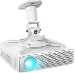 Duronic Projektorhalterung PB07XB | Deckenhalterung | 10 kg Kapazität | universell | strapazierfähig | Befestigungsmaterial im Lieferumfang enthalten | 360 ° drehbar, 180 ° schwenkbar, 180 ° neigbar