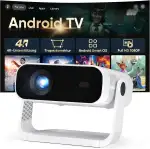 2026 Neuer Smart Mini Beamer Integrierte APP, Android 14, Full HD 1080P, unterstützt 4K-Decodieru...