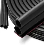 Türdichtung Dichtungsband Flexibel, 10mmx15mm Gummidichtung Türrahmen Selbstklebend Wasserdicht, ...