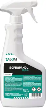 EQM - ECO-301 - Isopropanol - Isopropylalkohol 99.9% - 750 ML - Reinigung von elektronischen Baut...