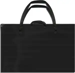 Vantasii Schwarzes Kunst-/Portfolio-Tasche (61 x 91 cm) mit Schultergurt