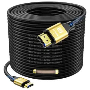 4K HDMI Kabel 30M, 4K@60Hz, 18Gbps Highspeed HDMI 2.0 Kabel, Ultra HD,Ethernet A