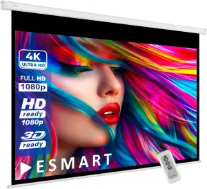 ESMART Economy EXM Motor-Leinwand 237 cm Bild 200 x 113 cm (90") | Format 16:9 |