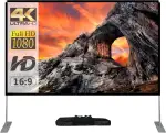 SKERELL leinwand Beamer mit Stand 100 Zoll Outdoor Projektor leinwand Indoor Filmleinwand 16:9 Fu...