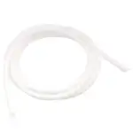 Amazon Basics Kabelkanal, ideal zur Kabelführung und zum Schutz der Kabel vor Haustieren, 2.5 m, weiß