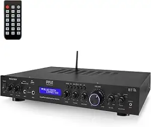 Pyle 200W HiFi Stereo Verstärker – 5-Kanal Receiver mit Radio & Bluetooth, MP3 U