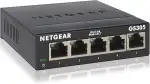 NETGEAR GS305 LAN Switch 5 Port Netzwerk Switch (Plug-and-Play Gigabit Switch LAN Splitter, LAN V...