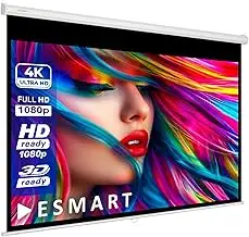 ESMART Economy EXR Rollo-Leinwand 197 cm Bild 180 x 101 cm (81") | Format 16:9 |