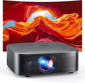 Smart Beamer 4K kompatibel mit Netflix & Dolby Audio, KOGATA Kurzdistanz Projekt