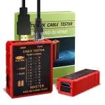 HDMI-Kabeltester, RJ45-Netzwerkkabeltester, Kurzschlusserkennung, offener Stromkreis