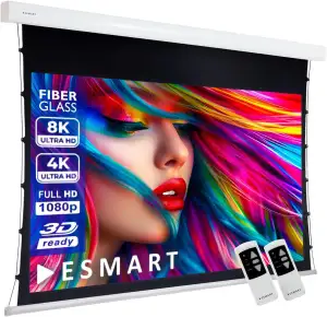 ESMART Expert XTS Tension-Leinwand 302 cm Bild 266 x 149 cm (120") 16:9 | Fernbe