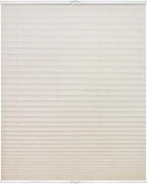 Lichtblick Plissee Klemmfix, ohne Bohren, verspannt, lichtdurchlässig, Blickdicht, Uni, mit elega...