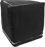 Dicke Schalldämmbox für Druckerhöhungspumpen 28x25cm Schalldichte Schwarze Schaumstoff Abdeckung ...