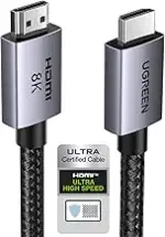 UGREEN HDMI 2.1 Kabel 10K 8K 60Hz 4K 240Hz 165Hz 144Hz 120Hz 48Gbit/s High Speed, HDMI Kabel 2.1 ...