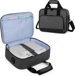 Luxja Beamer Tasche, Tragbar Projektor Tasche für Transport und Aufbewahrung Bea