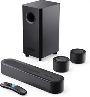 MAJORITY Bowfell Halo Soundbar für TV Geräte | 230W TV Lautsprecher für Fernsehe