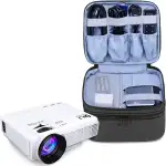 Luxja Beamertasche für Mini Beamer, Projektor Tasche Kompatibel mit APEMAN, QKK, DR.Q und Andere ...