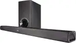 Denon DHT-S316 2.1 Flache TV Soundbar mit kabellosem Subwoofer, Bluetooth, HDMI ARC, Dolby Digital, DTS, optischer Eingang