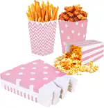 Popcorn-Boxen 36 Stück Popcorn Tüten Pappe Candy Container für Party Snacks Süßigkeiten und Gesch...