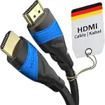 KabelDirekt – 8K & 4K HDMI Kabel – 5m – Entwickelt in Deutschland – Für jedes HDMI-Kabel Setup (1...