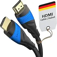 KabelDirekt – 8K & 4K HDMI Kabel – 5m – Entwickelt in Deutschland – Für jedes HD