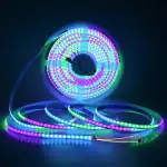 ALITOVE 10M WS2811 RGBIC COB LED Streifen 24V 3600LEDs Flexibel Adressierbarer LED Lichter Programmierbare LED Stripe für Schlafzimmer TV Heimdekoration (ohne Netzteil und Controller)