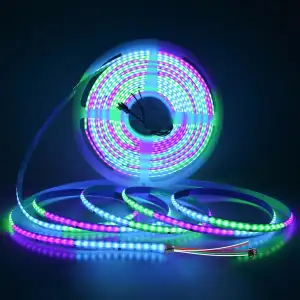 ALITOVE 10M WS2811 RGBIC COB LED Streifen 24V 3600LEDs Flexibel Adressierbarer L