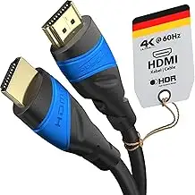 KabelDirekt – 4K HDMI-Kabel – 10m – Entwickelt in Deutschland – Für jedes HDMI K