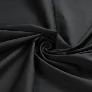 2 Meter Schwarzer Baumwollstoff Meterware 57 Zoll Breit 125 GSM