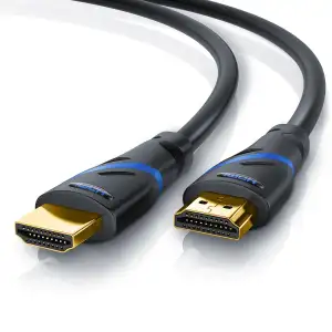 CSL - 10m 8k HDMI Kabel 2.1 - zertifiziertes Kabel 4k@120Hz 8k@60Hz, UHD II Ultr