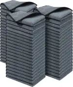 Mikrofasertücher, 60 Stück Mikrofaser Reinigungstücher, 280GSM Geschirrtücher, Super Saugfähiges, Extrem Weicher für die Pflege von Auto, Motorrad und Haushalt, 30x20CM