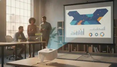 Flexible Präsentationen: Mobile Büro-Beamer