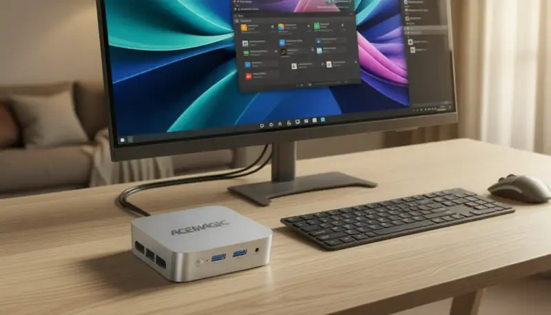 ACEMAGICIAN K1 Mini PC: Das kompakte Kraftpaket für dein 4K-Heimkino und Homeoffice