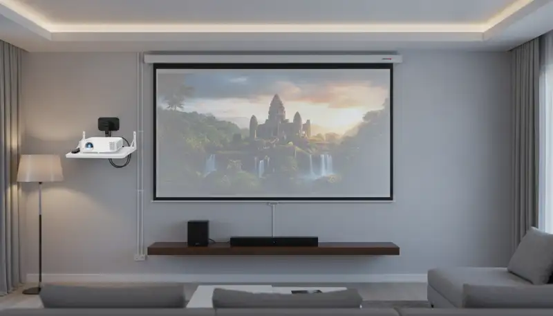 Beamer Wandhalterung: Flexibilität an der Wand