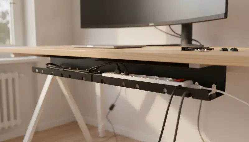 Endlich Ordnung am Arbeitsplatz: Wie dieser Kabelkanal dein Schreibtisch-Chaos beendet