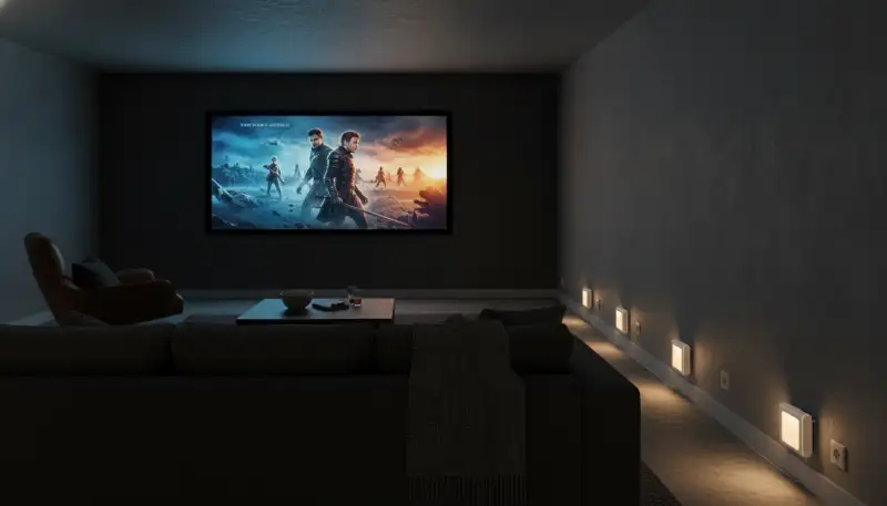 Nachtlichter für Heimkino: Komfort & Sicherheit