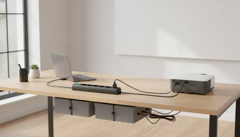 Optimale Büro Beamer Stromversorgung