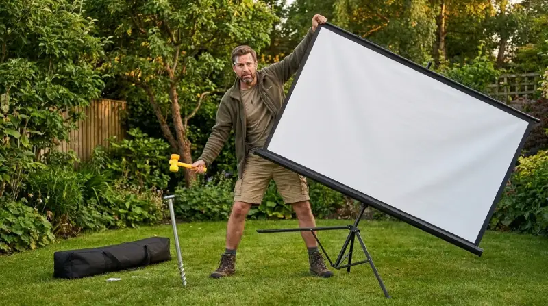 Die 4 besten Outdoor-Leinwände im Vergleich (Juli 2026)